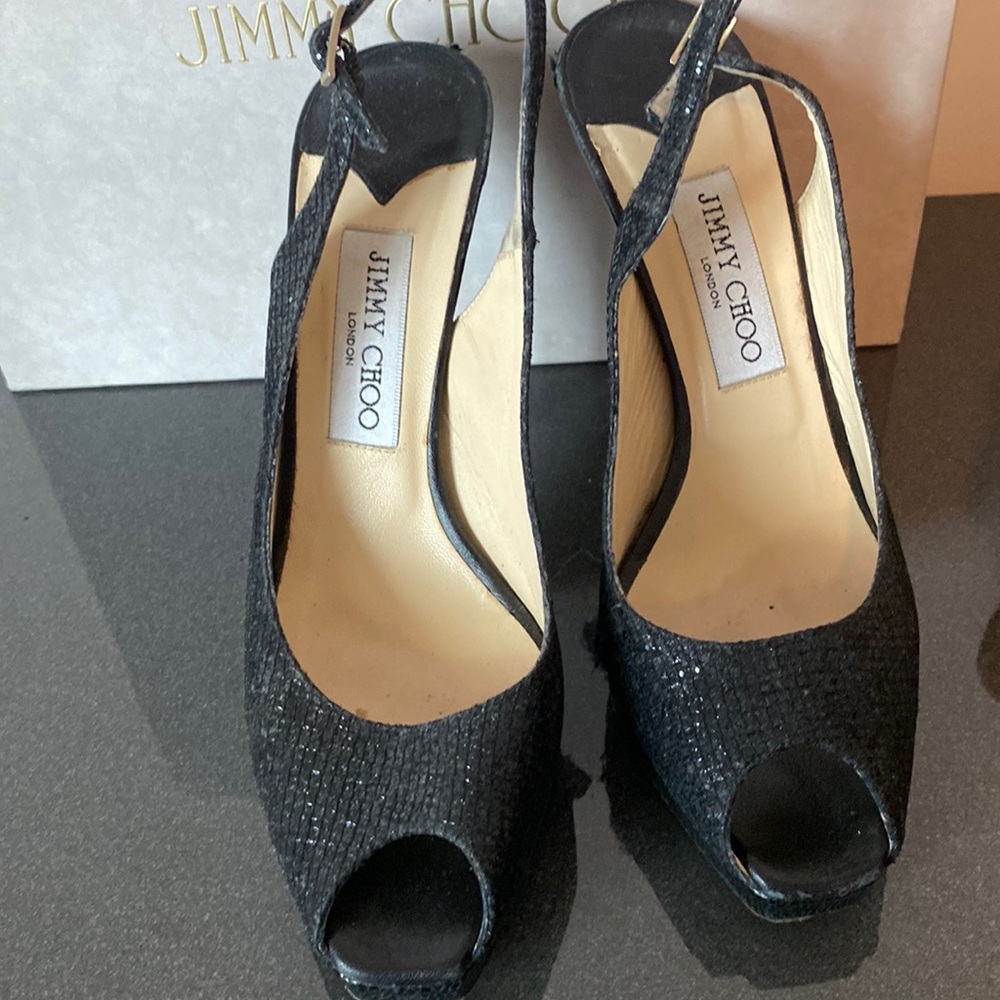 Jimmy Choo platform sandals